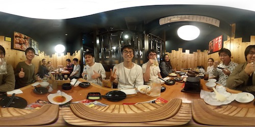 院試壮行会を行いました