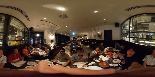 大学院入学試験のお疲れ様会を実施しました