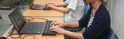 タイピング大会を開催しました