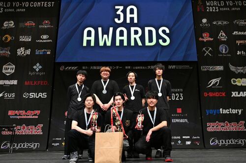 M1の田平宙がWorld Yo-Yo Contest 2023の3A部門で世界3位を獲得しました。